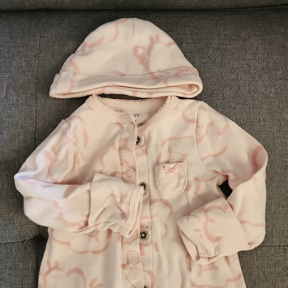 Carter's Pink Sheep Print two Piece set 3 months